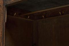 19th Century Tall French Single Door Armoire or Bonneti re Cabinet in Solid Oak - 4528516