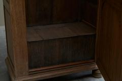 19th Century Tall French Single Door Armoire or Bonneti re Cabinet in Solid Oak - 4528519