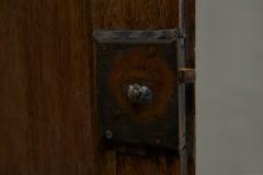 19th Century Tall French Single Door Armoire or Bonneti re Cabinet in Solid Oak - 4528523