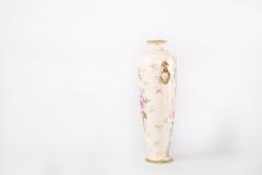 19th Century Tall Gilt Porcelain Decorative Vase Piece - 1943821