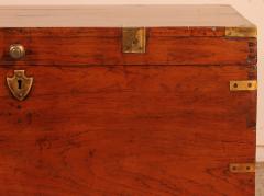 19th Century Teak Marine Campaign Chest - 2996135