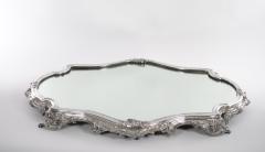 19th Century Three Part Mirrored Silver Plate Plateau - 3121180