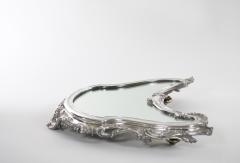 19th Century Three Part Mirrored Silver Plate Plateau - 3121181