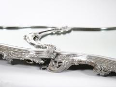 19th Century Three Part Mirrored Silver Plate Plateau - 3121185