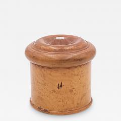 19th Century Treen Box with Mother of Pearl Inlay England - 3021200