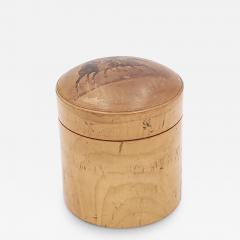 19th Century Treen Box with Scene of Horse Racing England - 3021201