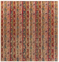 19th Century Turkish Oushak Botanic Handwoven Wool Rug - 2464598