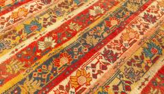 19th Century Turkish Oushak Botanic Handwoven Wool Rug - 2464603