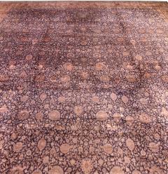 19th Century Turkish Sivas Puple Botanic Handmade Rug - 2451090