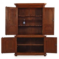 19th Century Two Piece French Oak Cabinet C 1860 - 4742434