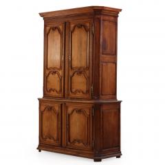 19th Century Two Piece French Oak Cabinet C 1860 - 4742439
