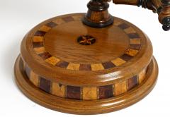 19th Century Vanity Table Mirror With Candlesticks Micro Inlays AT ca 1890 - 4616644