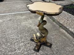 19th Century Venetian Carved Dolphin Table - 4817307