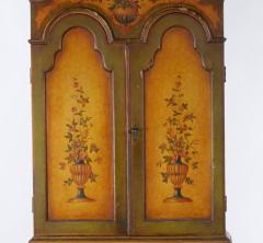 19th Century Venetian Italian Style Polychrome Secretary Bookcase - 3076229