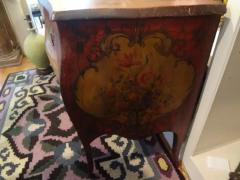 19th Century Venetian Painted Commode Or Chest - 3699943