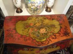 19th Century Venetian Painted Commode Or Chest - 3699948
