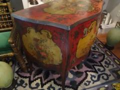19th Century Venetian Painted Commode Or Chest - 3699992