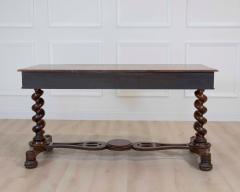 19th Century Victorian Barley Twist Writing Table - 4743867