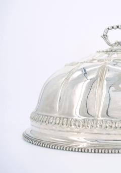 19th Century Victorian English Silverplate Meat Dome - 3166883