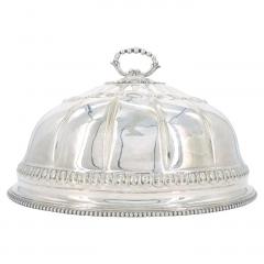19th Century Victorian English Silverplate Meat Dome - 3166902