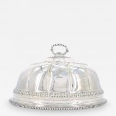 19th Century Victorian English Silverplate Meat Dome - 3170733