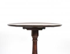 19th Century Victorian Mahogany Tripod Pedestal Candle Stand - 3623902
