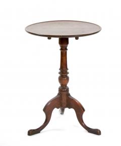 19th Century Victorian Mahogany Tripod Pedestal Candle Stand - 3623908