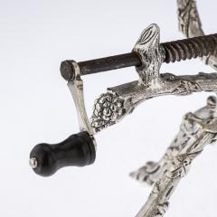 19th Century Victorian Silver Plated Mechanical Wine Pourer c 1880 - 2914330