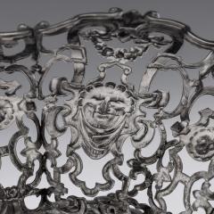 19th Century Victorian Solid Silver Figural Centerpiece Robert Garrard c 1845 - 3109532