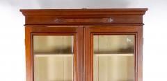 19th Century Victorian Style Two Door Bookcase Cabinet - 3076630