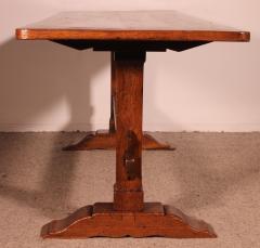 19th Century Walnut Monastery Table - 3410335