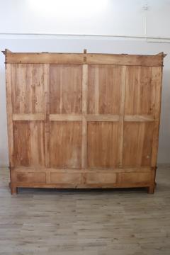19th Century Walnut Wood Antique Large Wardrobe Four Doors - 3658524