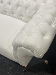 19th Century William IV style White Chesterfield Sofa - 4361628