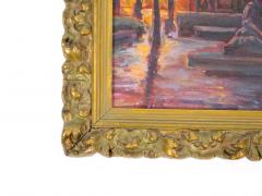 19th Century Wood Frame Oil Canvas Wall Painting - 2823858