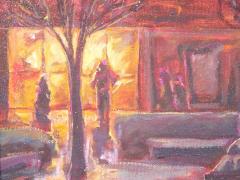 19th Century Wood Frame Oil Canvas Wall Painting - 2823865