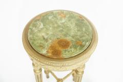 19th Century Wood Framed Onyx Top Side Tables - 2256348