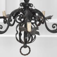 19th Century Wrought Iron Chandelier - 3642031