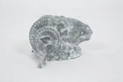 19th Century Zinc Rams Head - 3533330