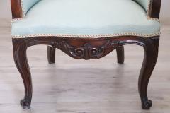 19th Century of the Period Louis Philippe Antique Walnut Armchair - 3110061