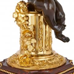 19th Century ormolu and marble mantel clock - 1255952