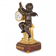 19th Century ormolu and marble mantel clock - 1255954