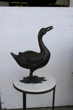 19th Ming Chinese Bronze Duck - 2681582