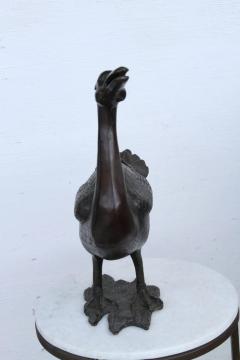 19th Ming Chinese Bronze Duck - 2681584