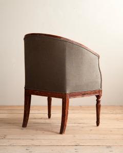 19th c Barrel Back Armchair - 4340185