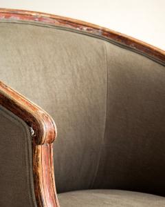 19th c Barrel Back Armchair - 4340187