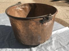 19th c Copper Cauldron - 2248124