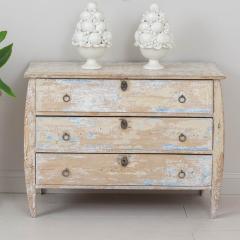 19th c Dutch Bombay Commode in Original Paint - 3426592