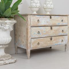 19th c Dutch Bombay Commode in Original Paint - 3426596