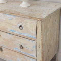 19th c Dutch Bombay Commode in Original Paint - 3426598