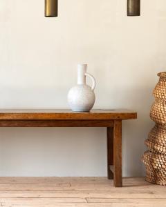 19th c French Elm Console - 4340048